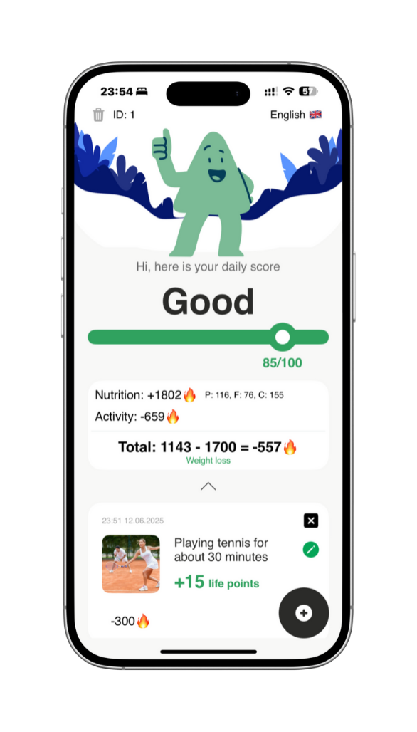 LifePointz App Interface